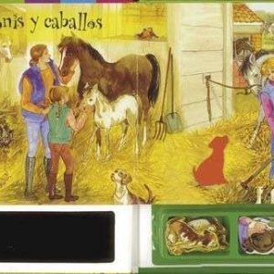 Libro De Caballos Y Ponis Con Imanes