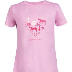 Camiseta niños -I love horse riding-